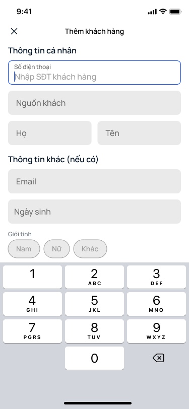 Bước 2 · Nhập số điện thoại